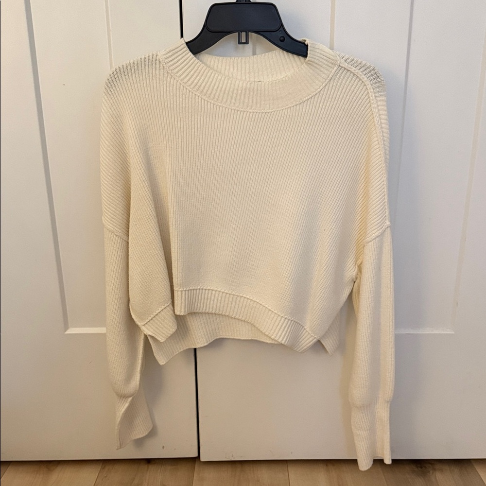 Free People Easy Street Cropped Pullover